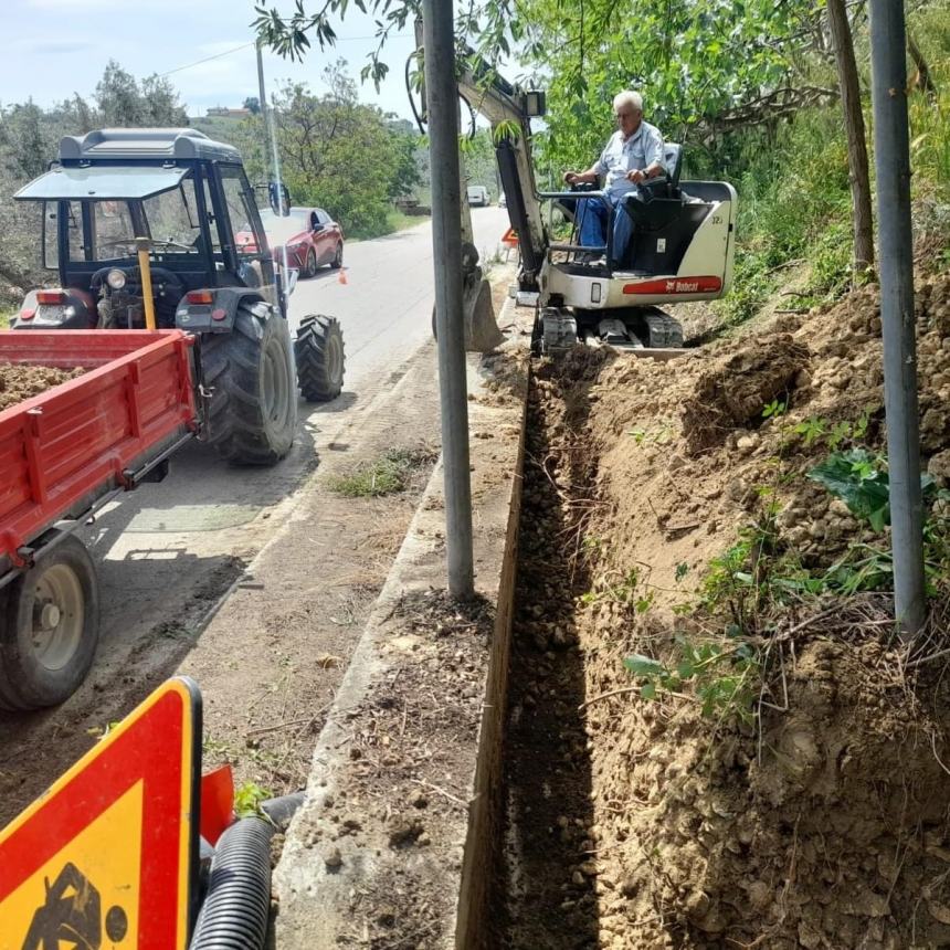 A Torino di Sangro continuano gli interventi per il nuovo impianto di efficentamento  