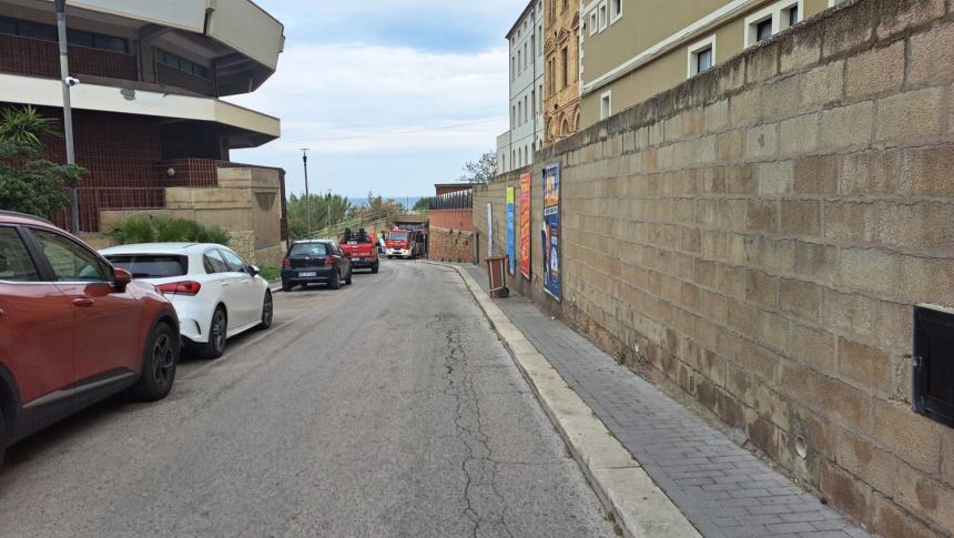 Intervento di messa in sicurezza in via Oliviero (Pozzo Dolce)