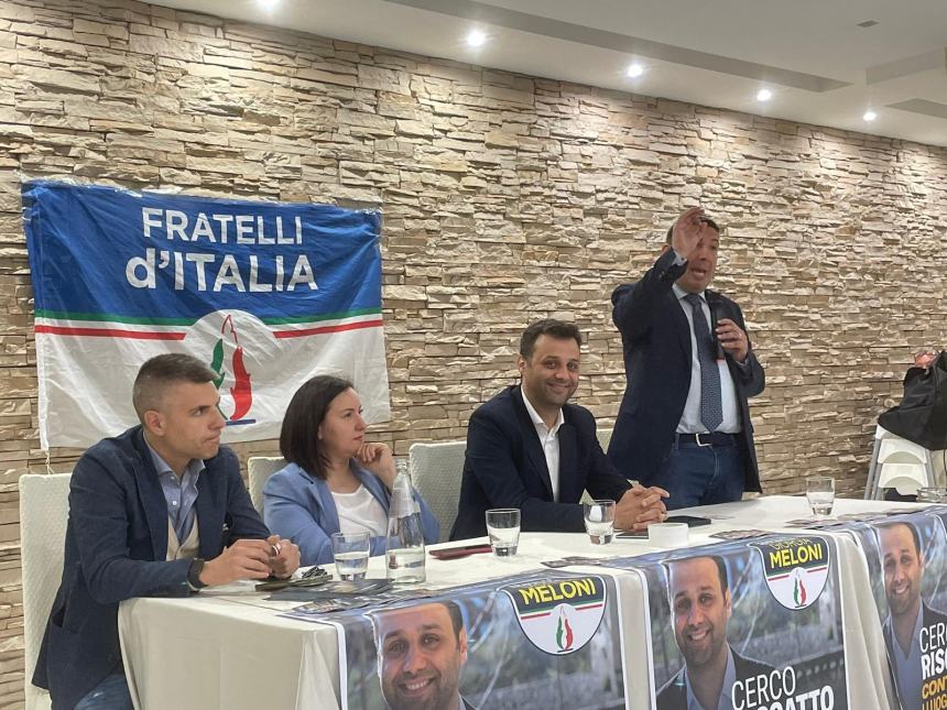 A Casalbordino, Nicola D’Ambrosio: “Andiamo avanti per portare la voce d'Abruzzo a Bruxelles”
