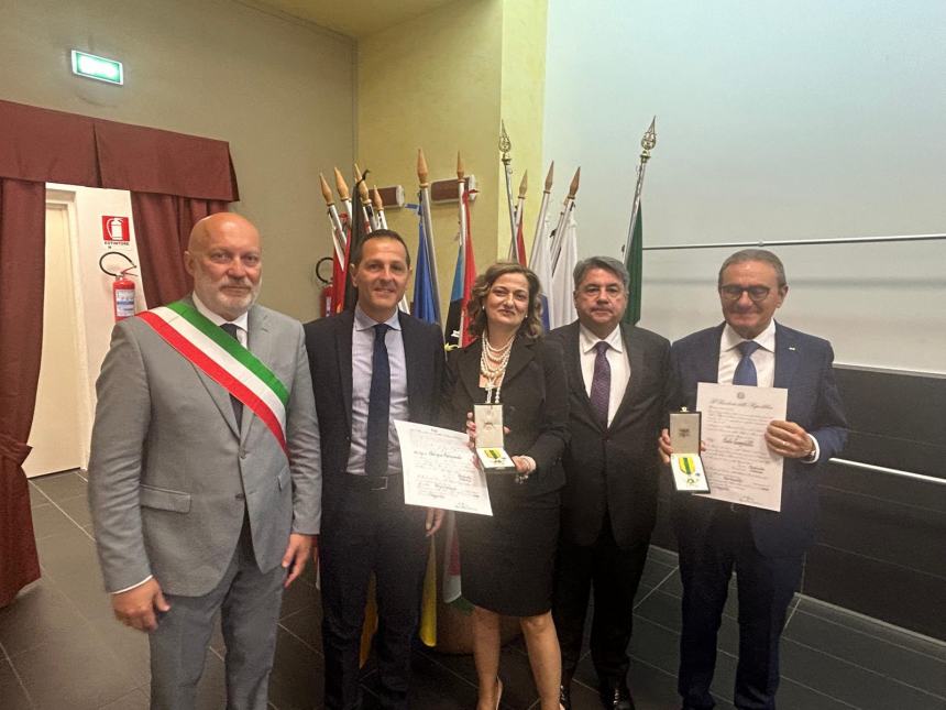 Stelle al merito del lavoro, premiati due cittadini di Campomarino