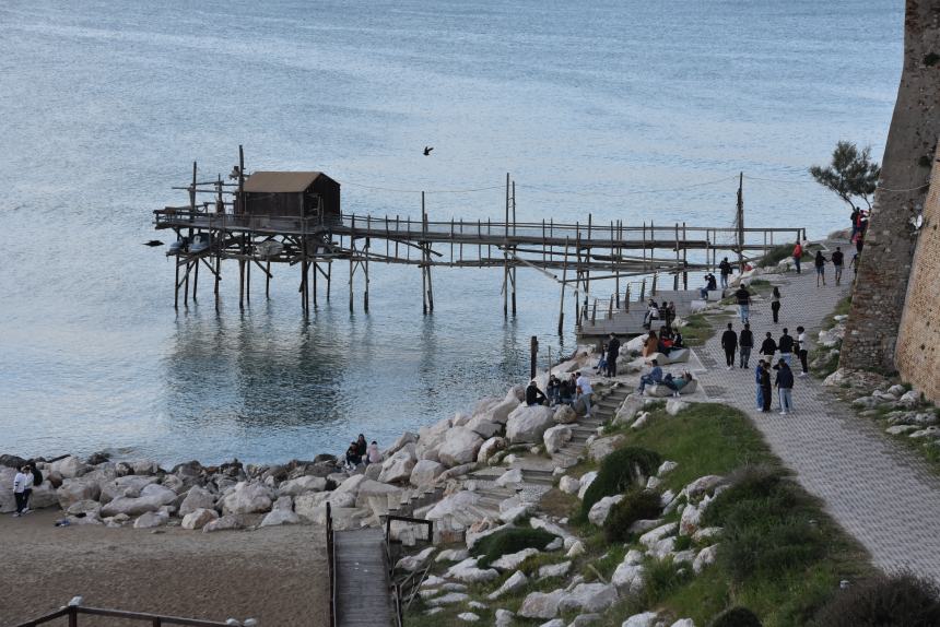 Tramonti sul mare di maggio a Termoli