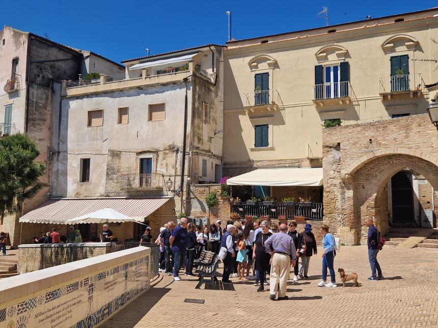 A Vasto tanti curiosi e appassionati per le Giornate Nazionali dei Castelli