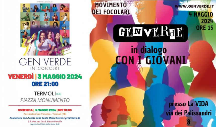 Il gruppo internazionale Gen Verde a Termoli