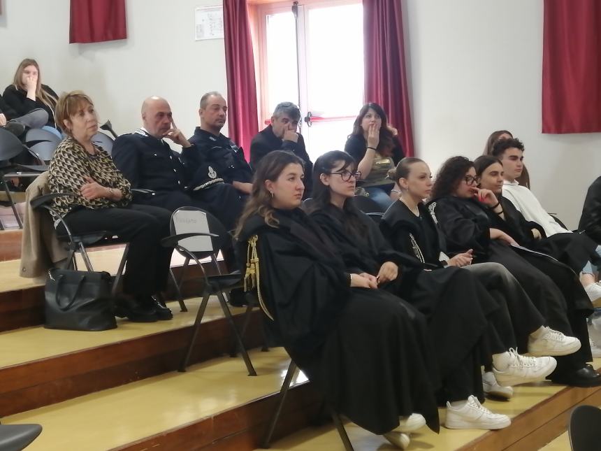 Processo penale simulato al Palizzi, gli studenti: "Esperienza unica" 