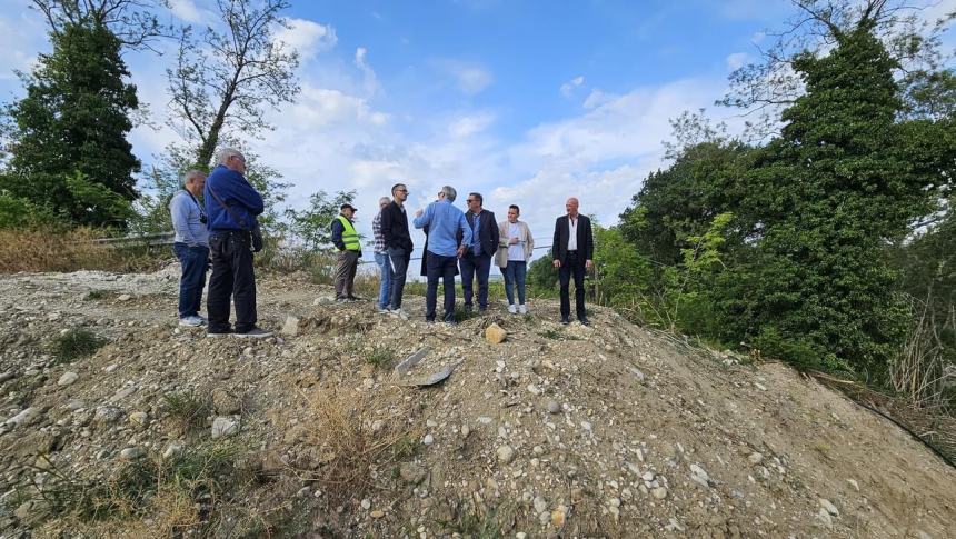 Procedono  i lavori di ricostruzione del ponte Guastacconcio sulla Sp97