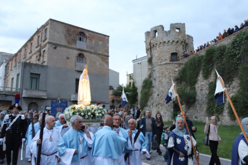 La partenza della Madonna di Fatima