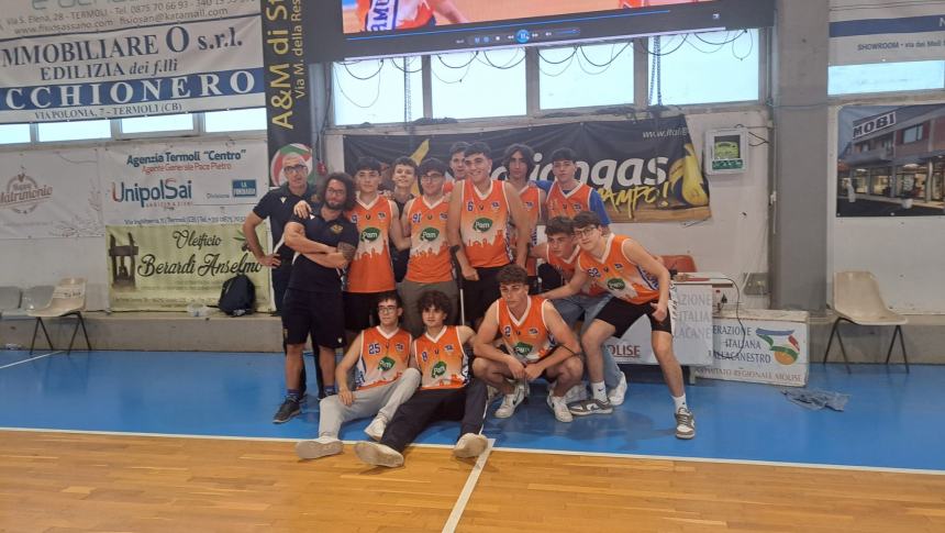 Dominano e vincono: ecco i ragazzi della Molise Basket Young