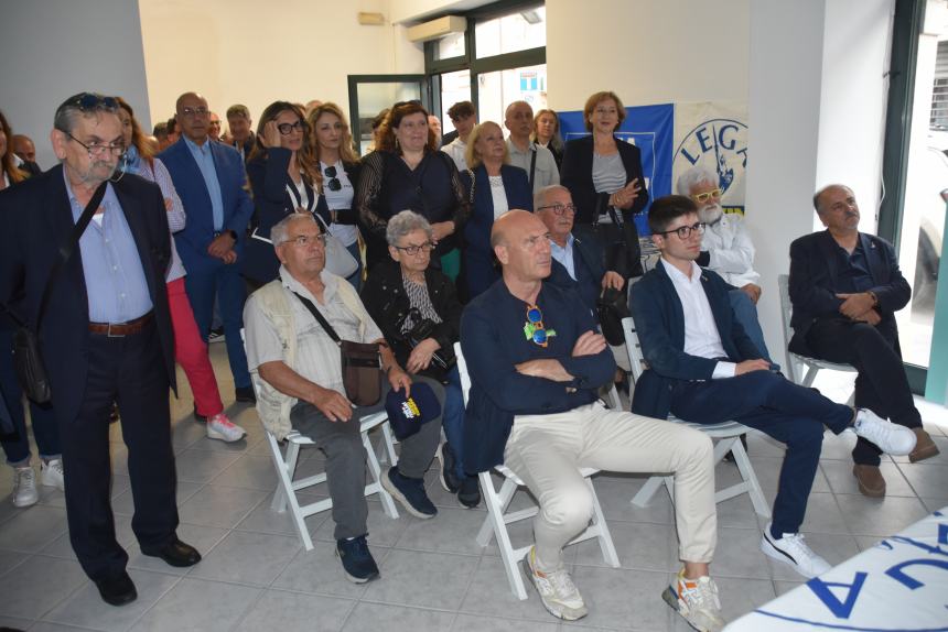 L'inaugurazione della sede della Lega