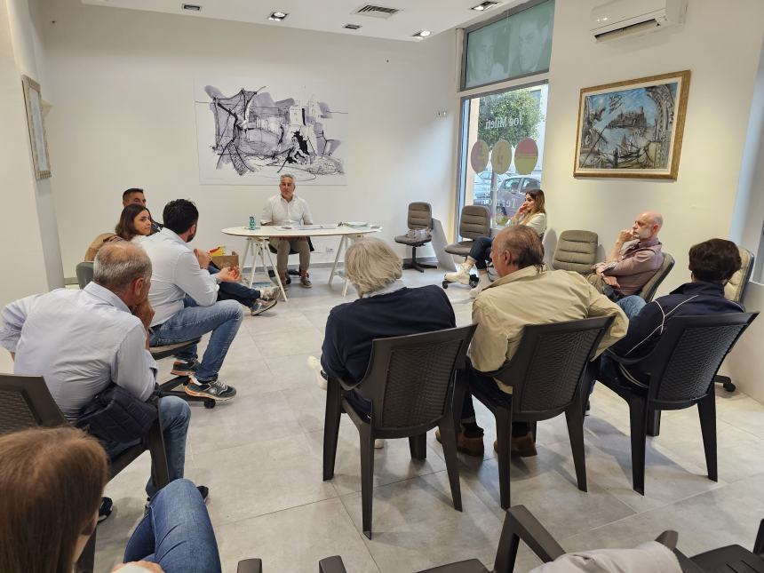 L'incontro di Joe Mileti con le liste civiche