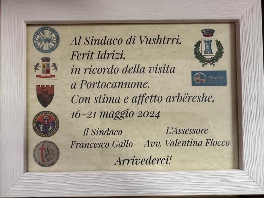 L'amministrazione di Vushtrri incontra le associazioni a Portocannone