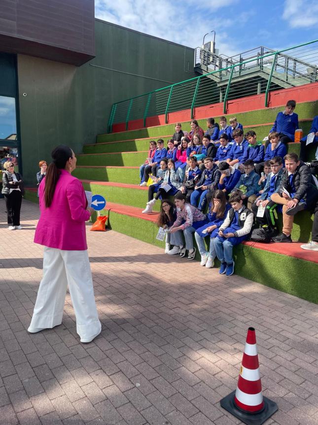 I ragazzi dell'Ipsia di Montenero a lezione di sicurezza stradale 