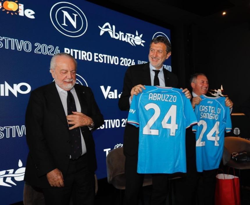 Confermato fino al 2032 il ritiro estivo a Castel di Sangro della Ssc Napoli