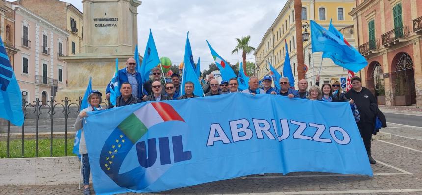 Manifestazione 1° maggio a Giulianova: “Più sicurezza sui luoghi di lavoro”