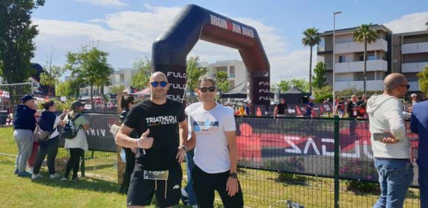 Fabio Di Cintio  e Gianluca Giancristofaro protagonisti alla Ironman 70.3 di Venezia-Jesolo 