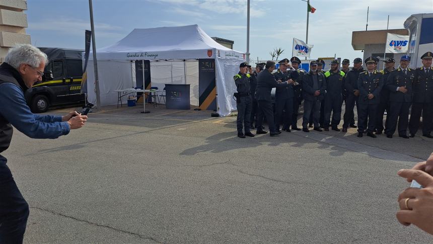 Il valore della donazione, la Guardia di Finanza di mare nella rete dell'Avis