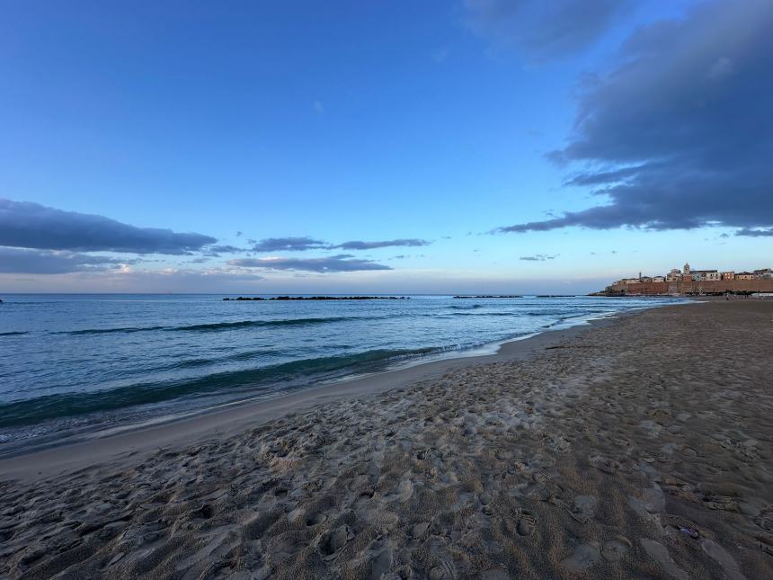 Tramonti sul mare di maggio a Termoli