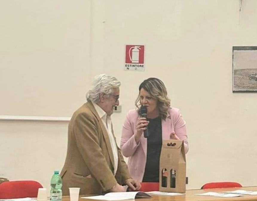 Il giornalista Paolo Gambescia  in visita al Ridolfo di  Scerni su “L'informazione nel XXI secolo”