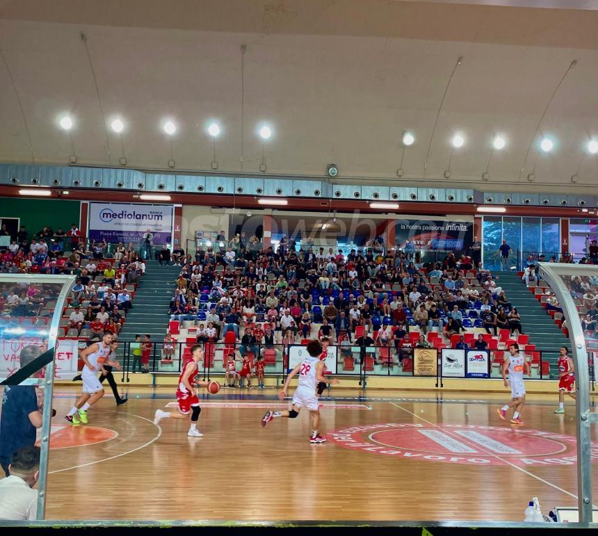 La Vasto Basket mette un piede in finale: Campli dominata al PalaBcc