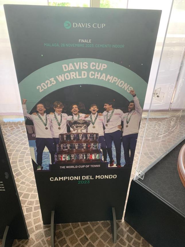 Il tour itinerante della Coppa Davis fa tappa in Molise