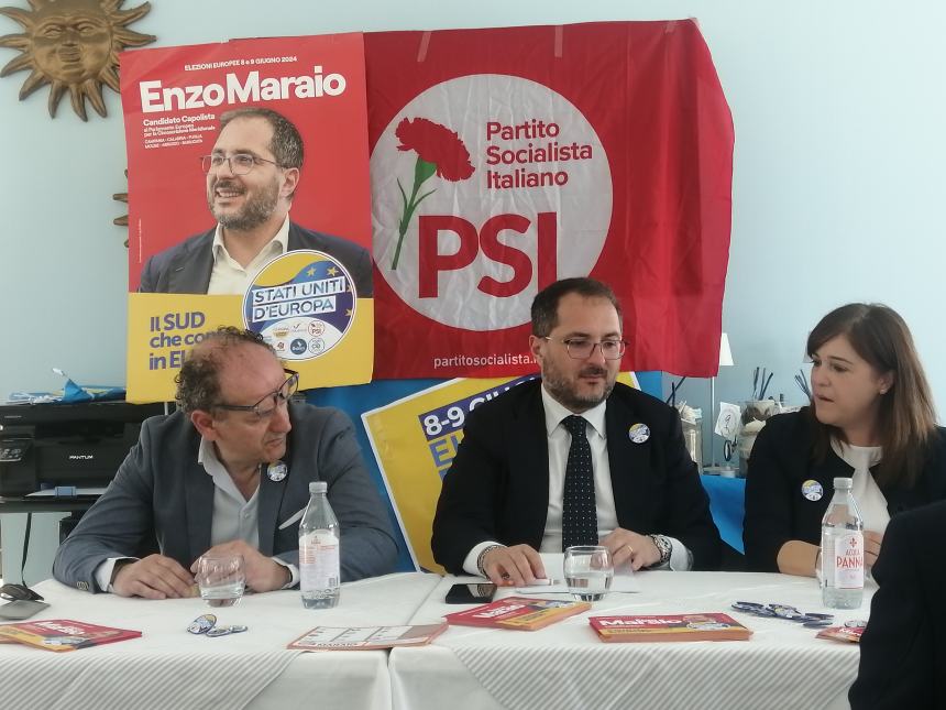 Enzo Maraio a Vasto: “Il Sud merita rispetto in un’Europa solidale e unita”