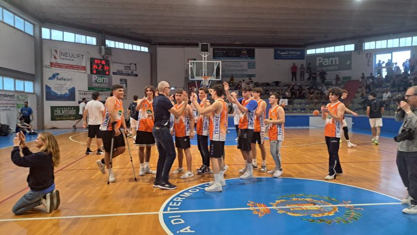 Dominano e vincono: ecco i ragazzi della Molise Basket Young