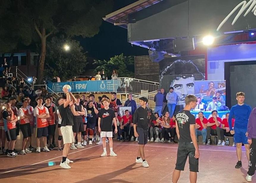 Beach&volley school e progetto antimafia: ragazzi del Palizzi tra sport e legalità 