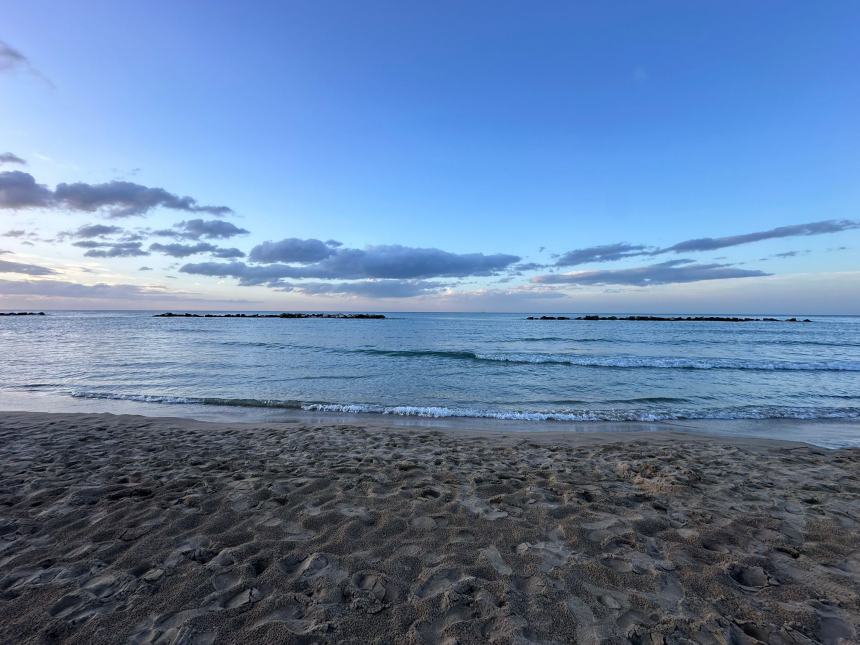 Tramonti sul mare di maggio a Termoli