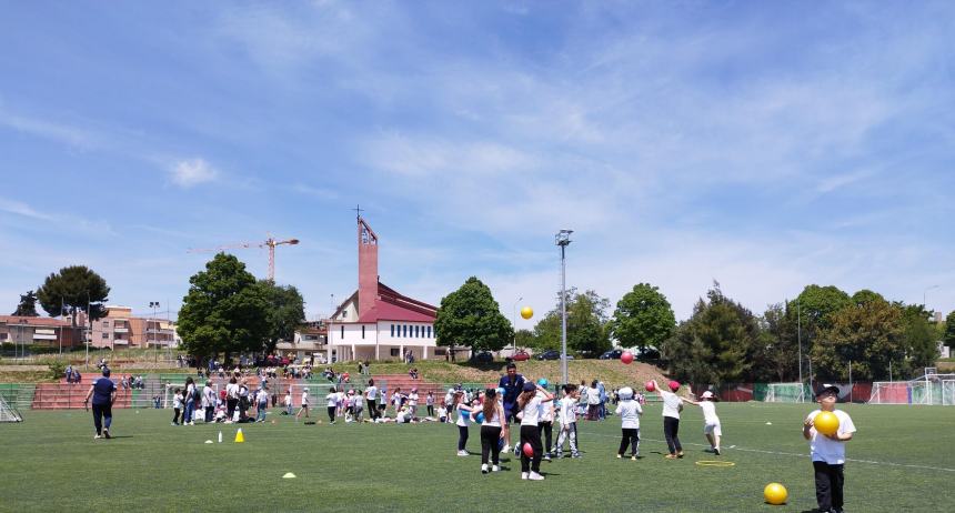 "Valori in Rete", in via Biferno di corsa i piccoli calciatori 