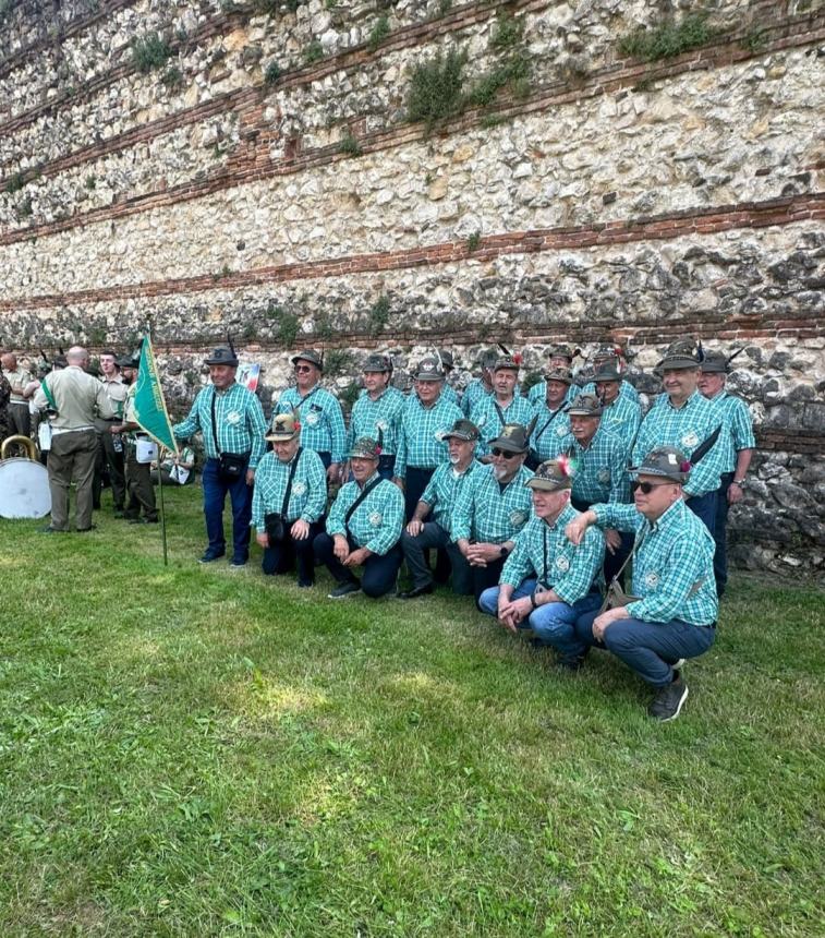 Da Gissi  gruppo di alpini a Vicenza per il 95º raduno nazionale