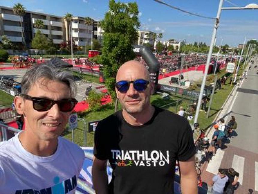 Fabio Di Cintio  e Gianluca Giancristofaro protagonisti alla Ironman 70.3 di Venezia-Jesolo 