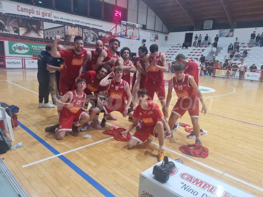 Tripudio Vasto Basket: in finale derby con Termoli