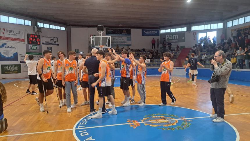 Dominano e vincono: ecco i ragazzi della Molise Basket Young