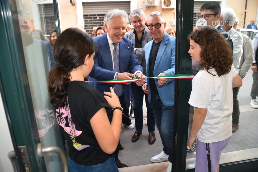 L'inaugurazione della sede della Lega