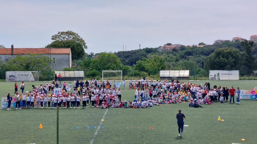 "Valori in Rete", in via Biferno di corsa i piccoli calciatori 