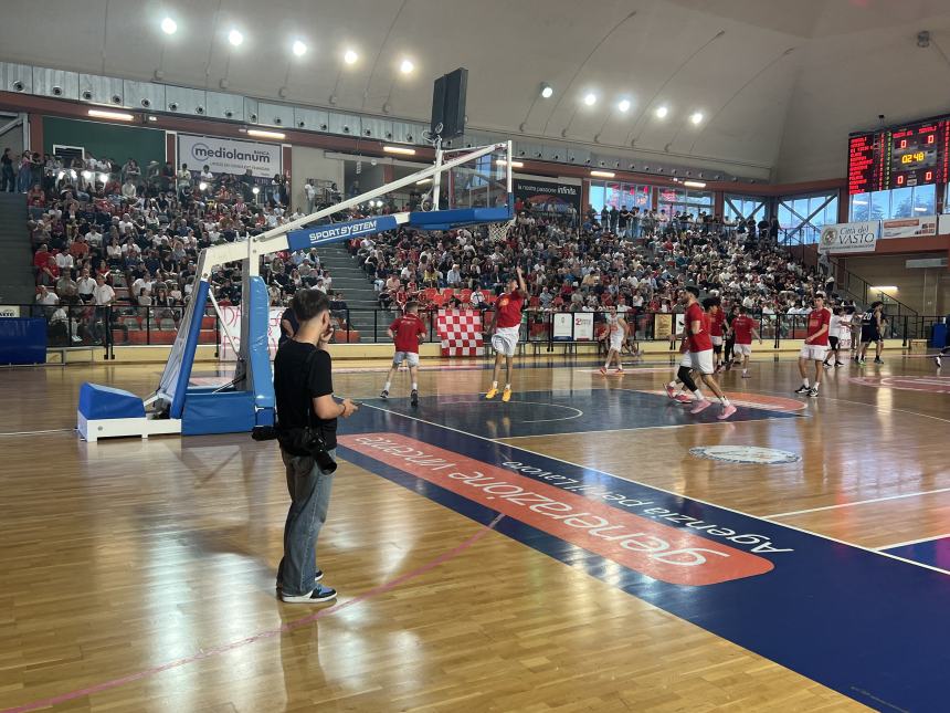 Vasto Basket, un passo verso la B interregionale: il derby è biancorosso