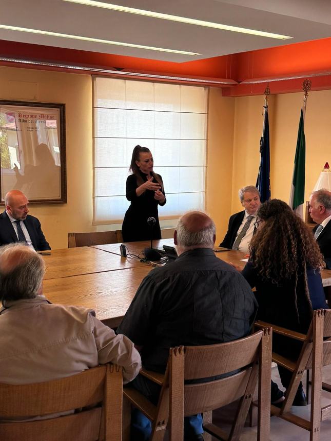 Incontro col presidente dell'Ente nazionale sordi alla Regione Molise