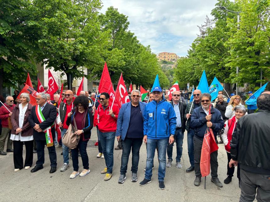 Manifestazione 1° maggio a Giulianova: “Più sicurezza sui luoghi di lavoro”