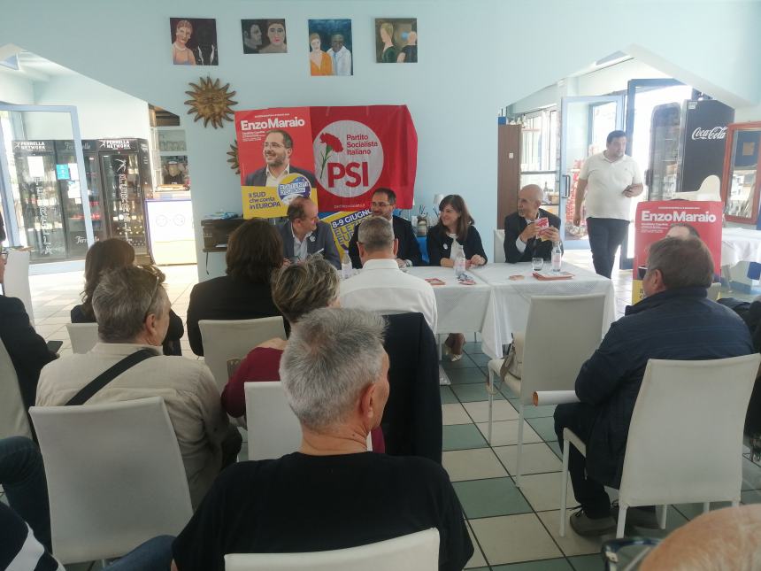 Enzo Maraio a Vasto: “Il Sud merita rispetto in un’Europa solidale e unita”