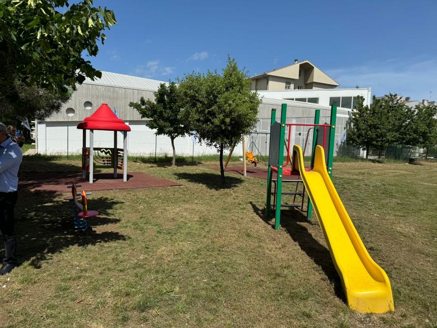 Inaugurati i giochi inclusivi al Parco Polzinetti di Lanciano