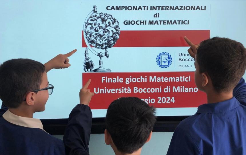 Alunni della Spataro e delle Paolucci a Milano alle finali dei Giochi Matematici della Bocconi