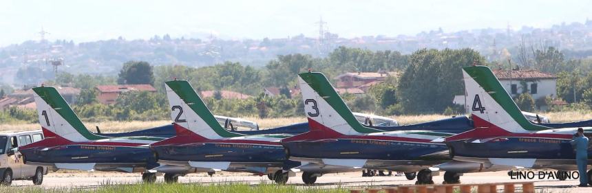 “AAA Vasto accoglie le Frecce Tricolori all'Aeroporto d'Abruzzo