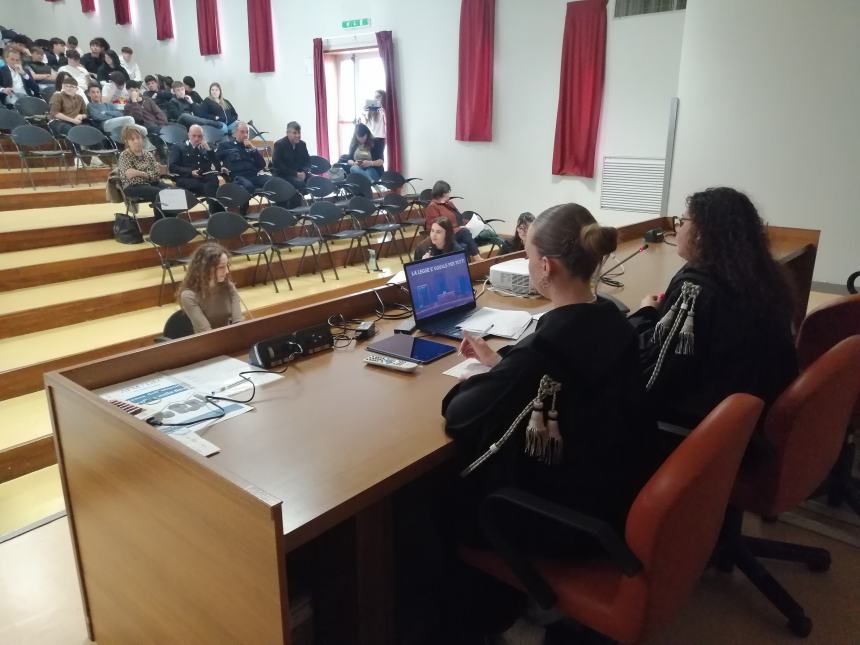 Processo penale simulato al Palizzi, gli studenti: "Esperienza unica" 