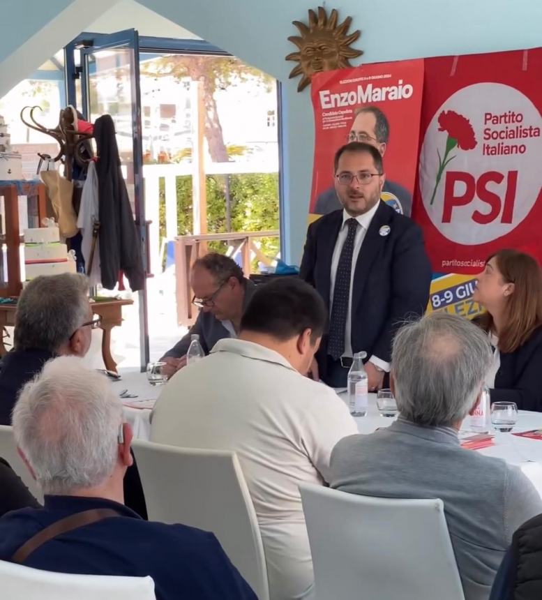 Enzo Maraio a Vasto: “Il Sud merita rispetto in un’Europa solidale e unita”