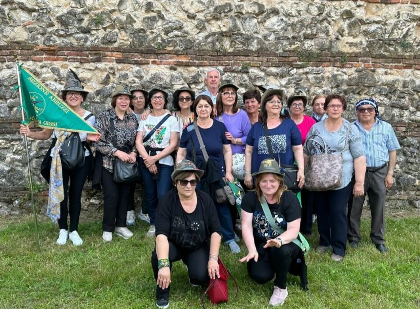 Da Gissi  gruppo di alpini a Vicenza per il 95º raduno nazionale