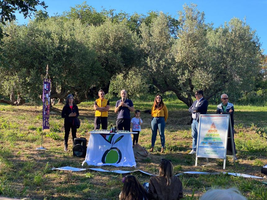 Merenda all'oliveta, il benessere nella natura