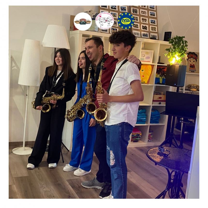 Sax da maestro con Gerardo Mautone e tre suoi allievi