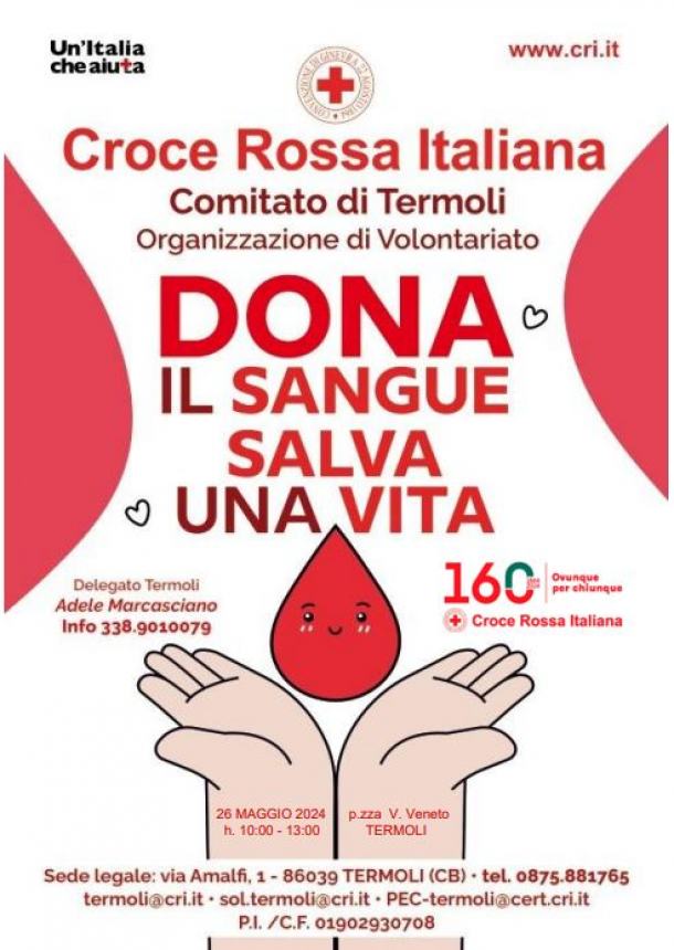 "Dona il sangue, salva una vita"