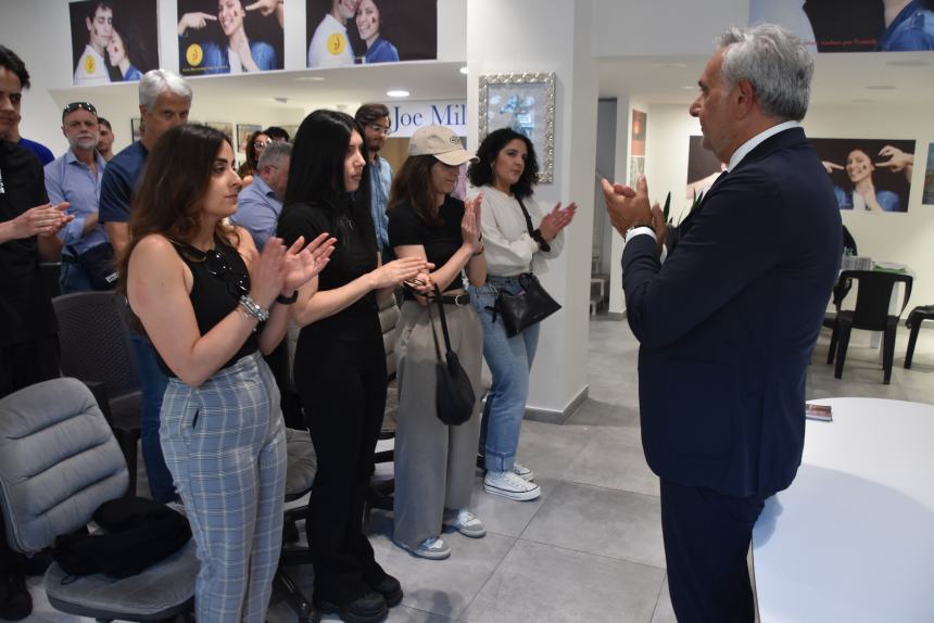 L'incontro sullo sport del candidato sindaco Joe Mileti