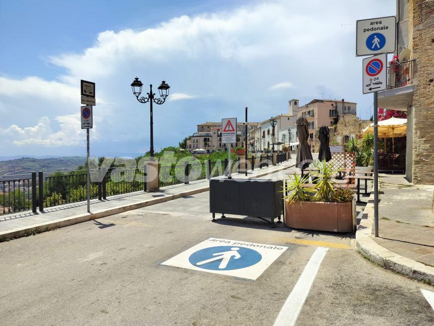 Telecamere, dissuasori a scomparsa e lettori ottici: ecco le novità in centro a Vasto