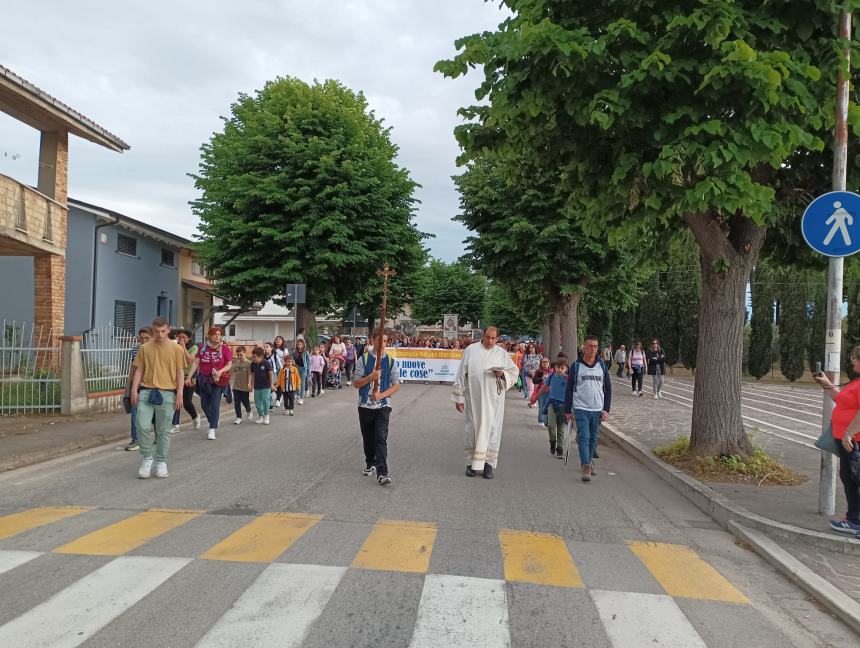 In tanti al Pellegrinaggio Mariano Pollutri-Miracoli di Casalbordino